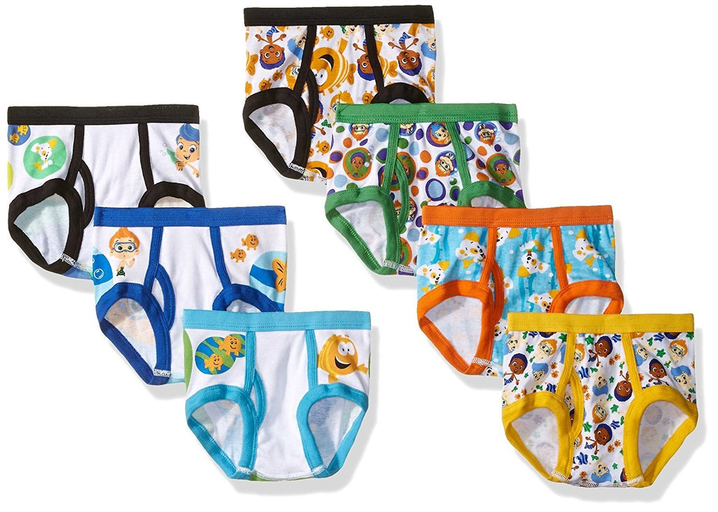 Nickelodeon Boys Bubbles Toddler 7pk Underwear,
