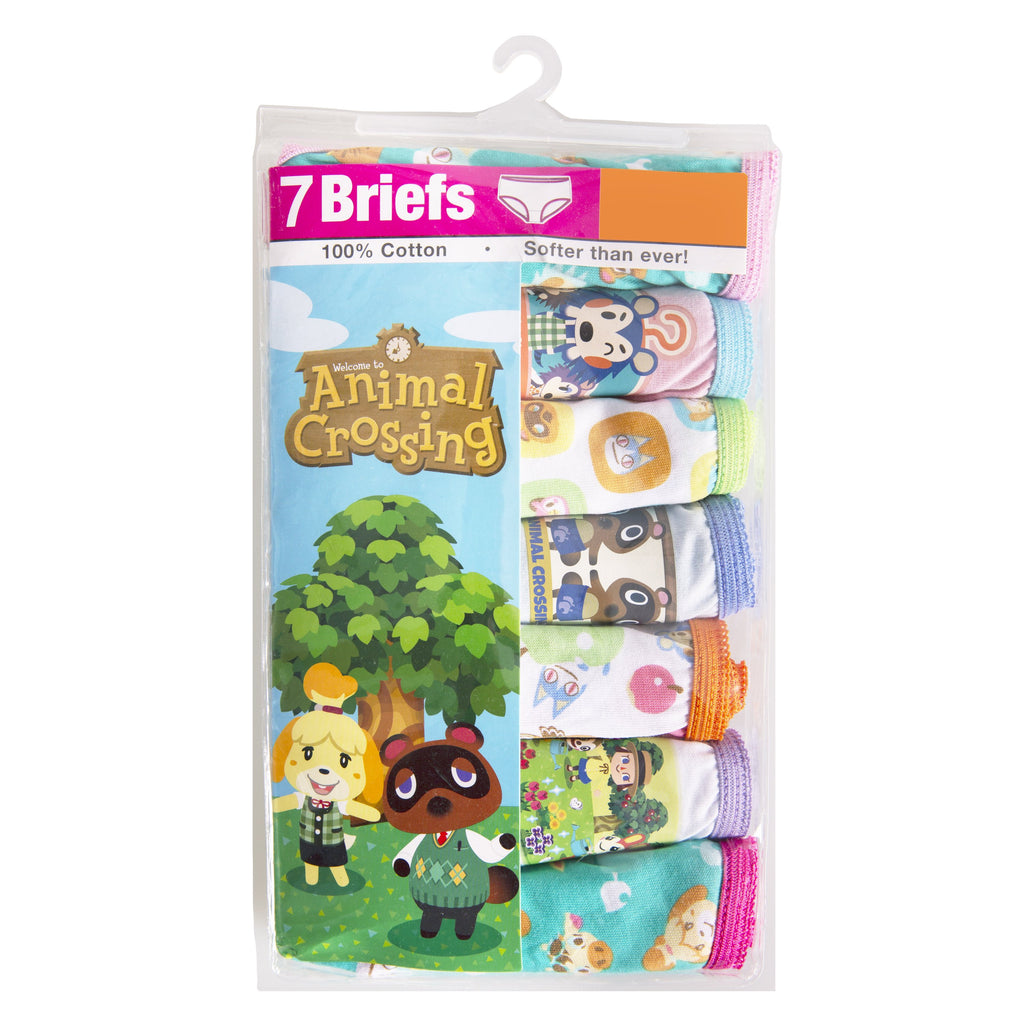 Nintendo Big Animal Crossing Girls Underwear Multipacks