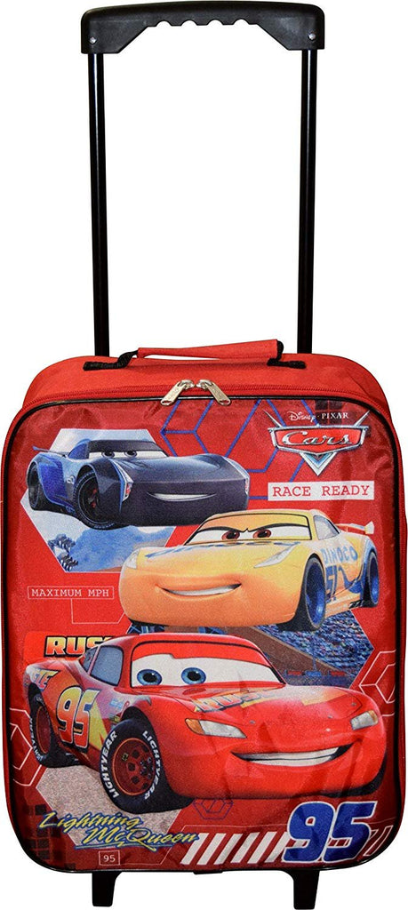 Disney Pixar Cars 15" Collapsible Wheeled Pilot Case - Rolling Luggage
