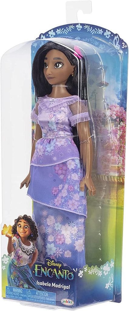 Disney Encanto Isabela Fashion Doll with Dress, Shoes & Hair Pin