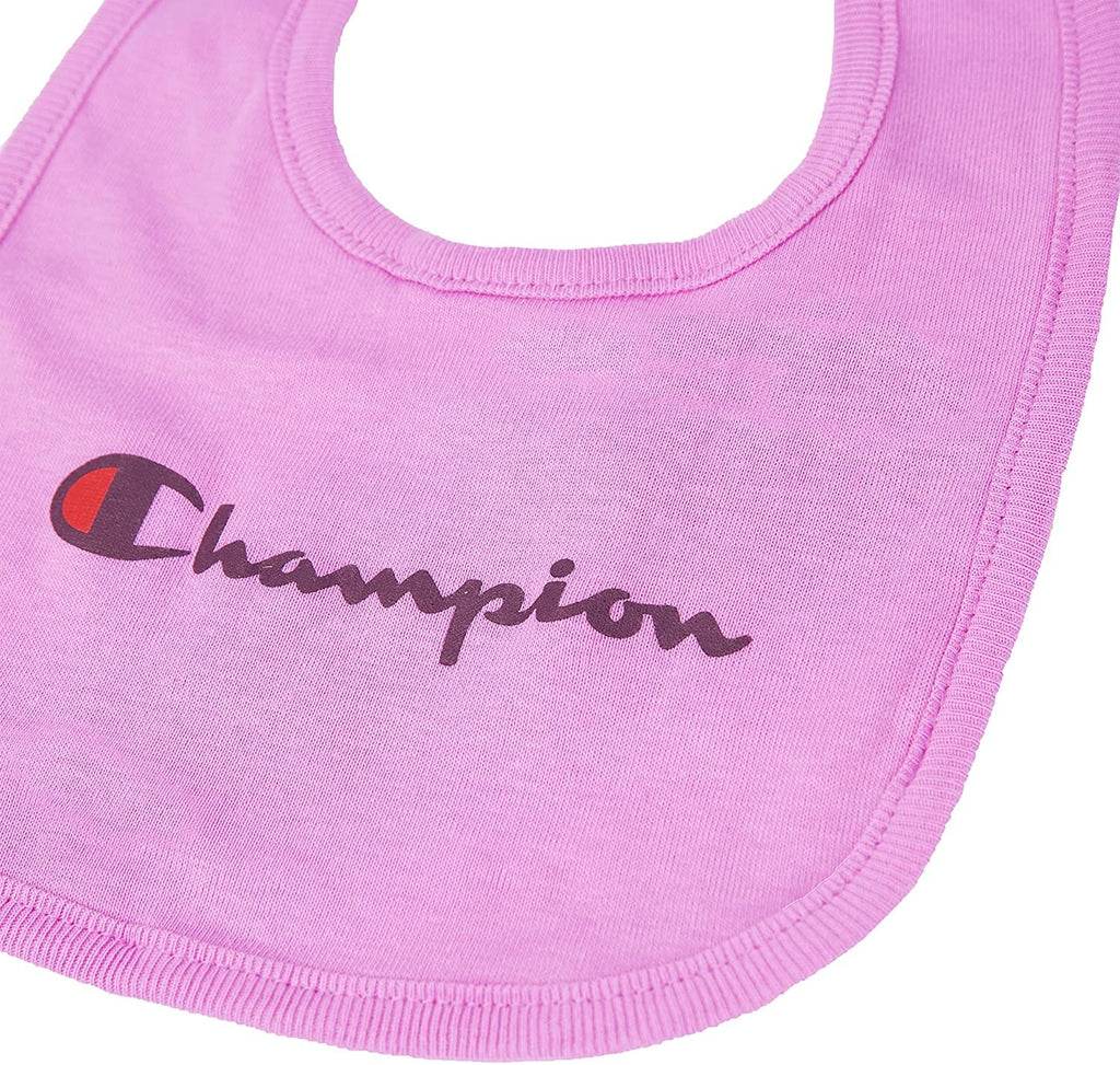 Champion Infant 3-Piece Box Set Includes Body Suit, bib or hat and Booties