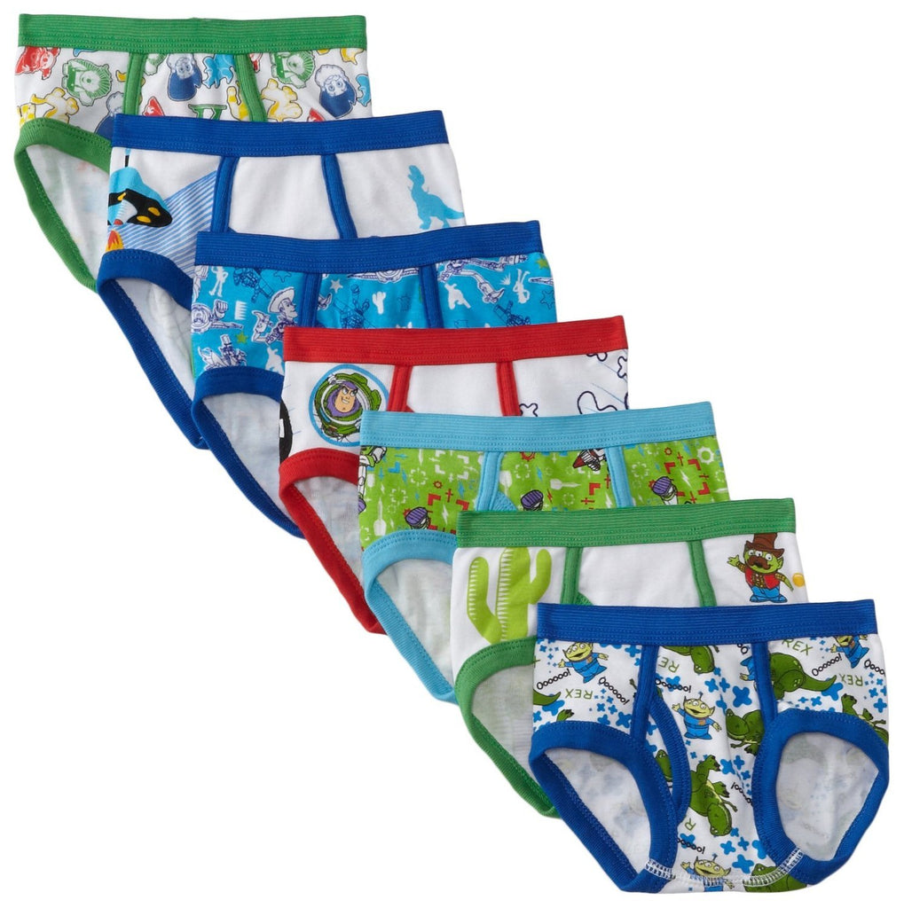 Disney Little Boys' Toy Story 7-Pack Briefs Size 4T Toddler