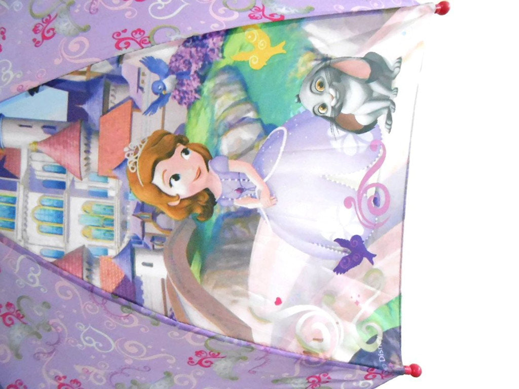 Disney Sofia the First Princess Umbrella -3D Handle