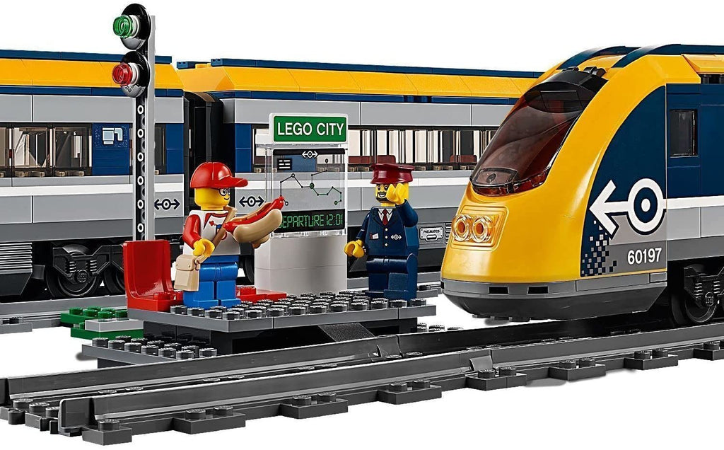 LEGO City Passenger Rc Train Toy, Construction Track Set for Kids