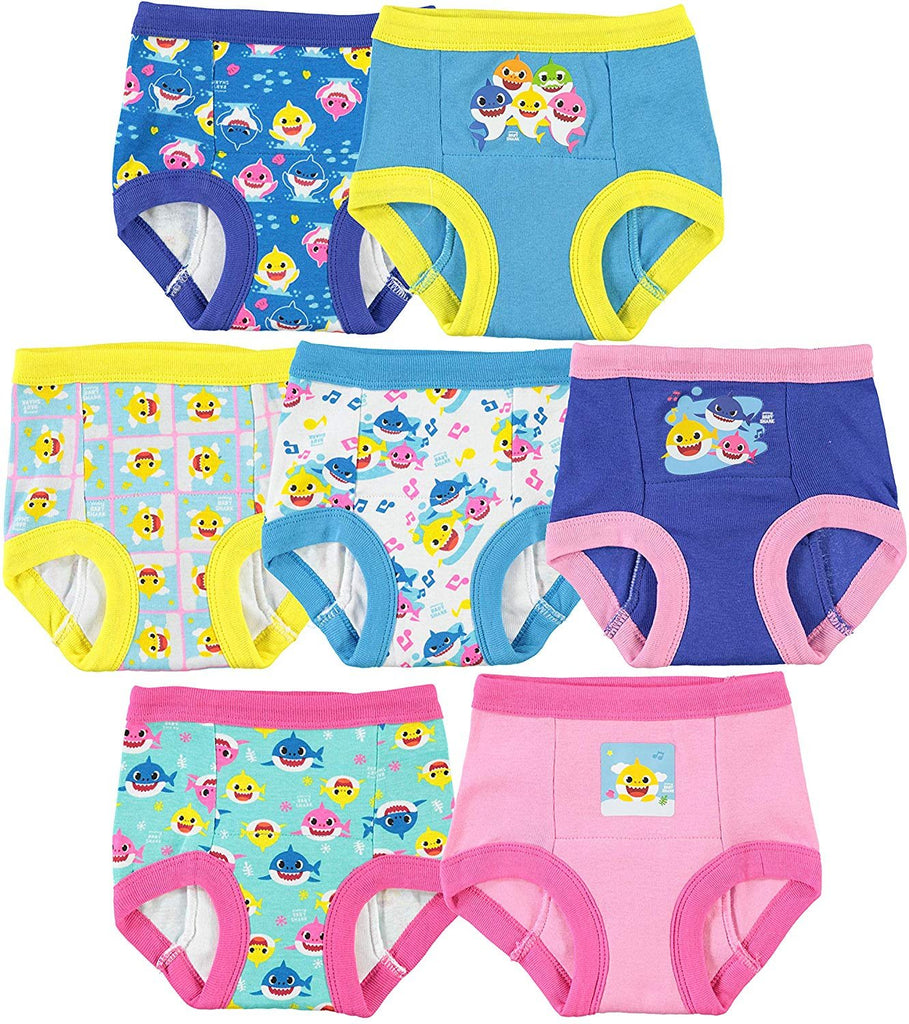 TEN28 by Handcraft Girls' Toddler Baby Shark Potty Training Pants