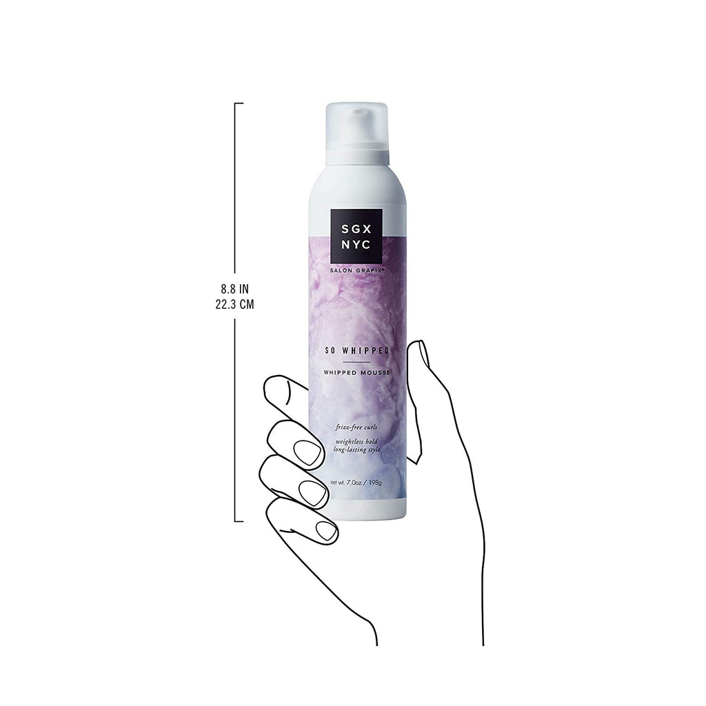 SGX NYC, So Whipped, Whipped Mousse for Nonstop Curls and Waves (7 Ounce)