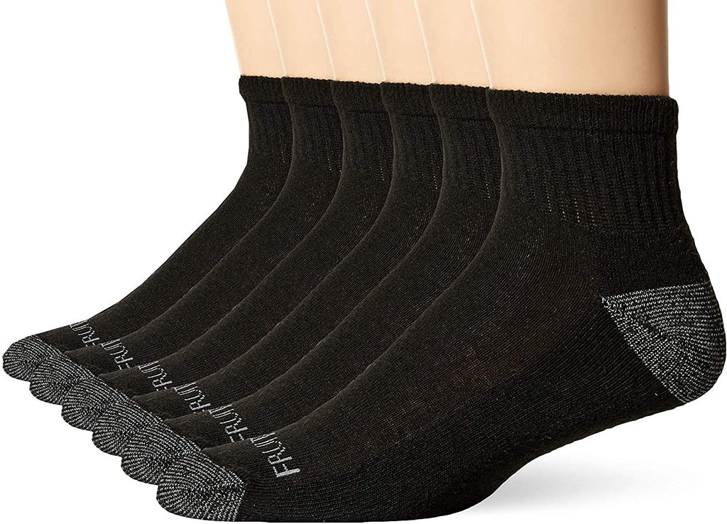 Fruit of the Loom Men's Ankle Socks (6-Pack)