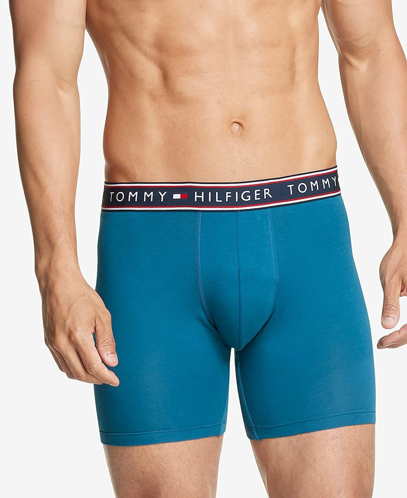 Tommy Hilfiger Men's Cotton Stretch Boxer Brief Multipack