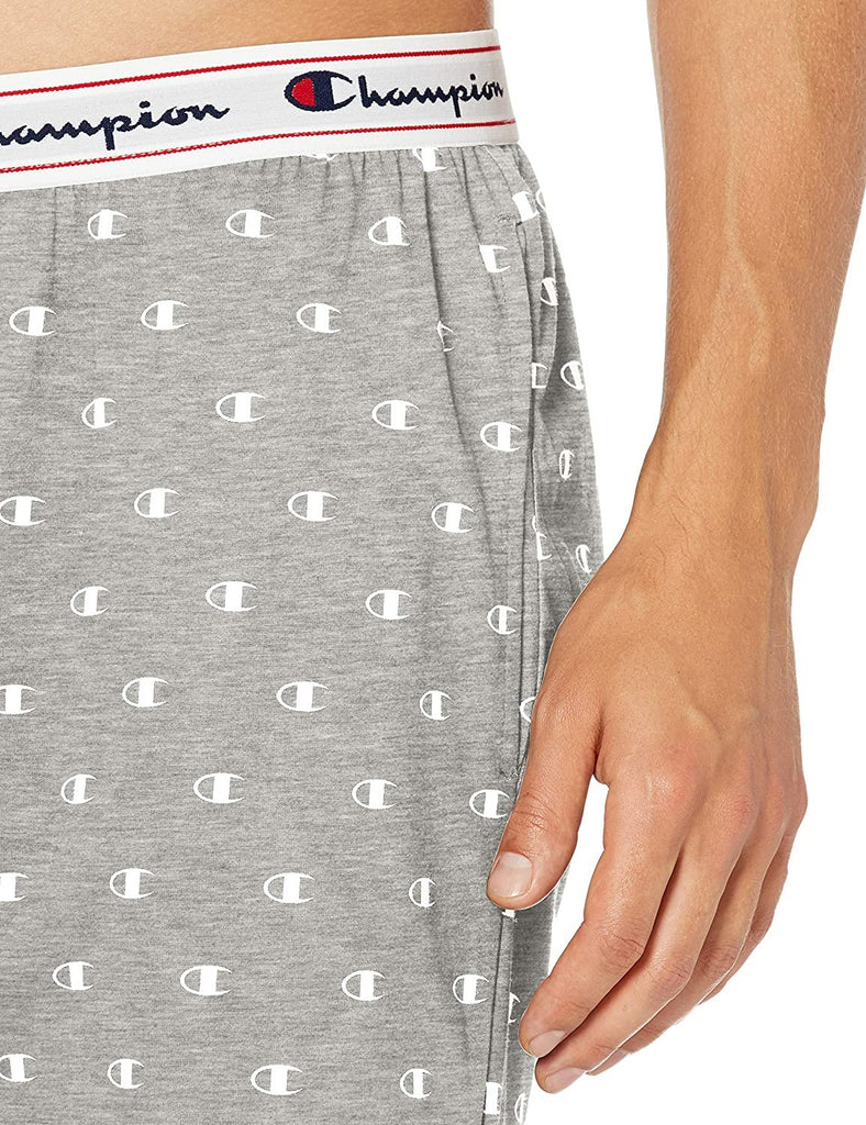 Champion Men's Jersey Printed Sleep Shorts