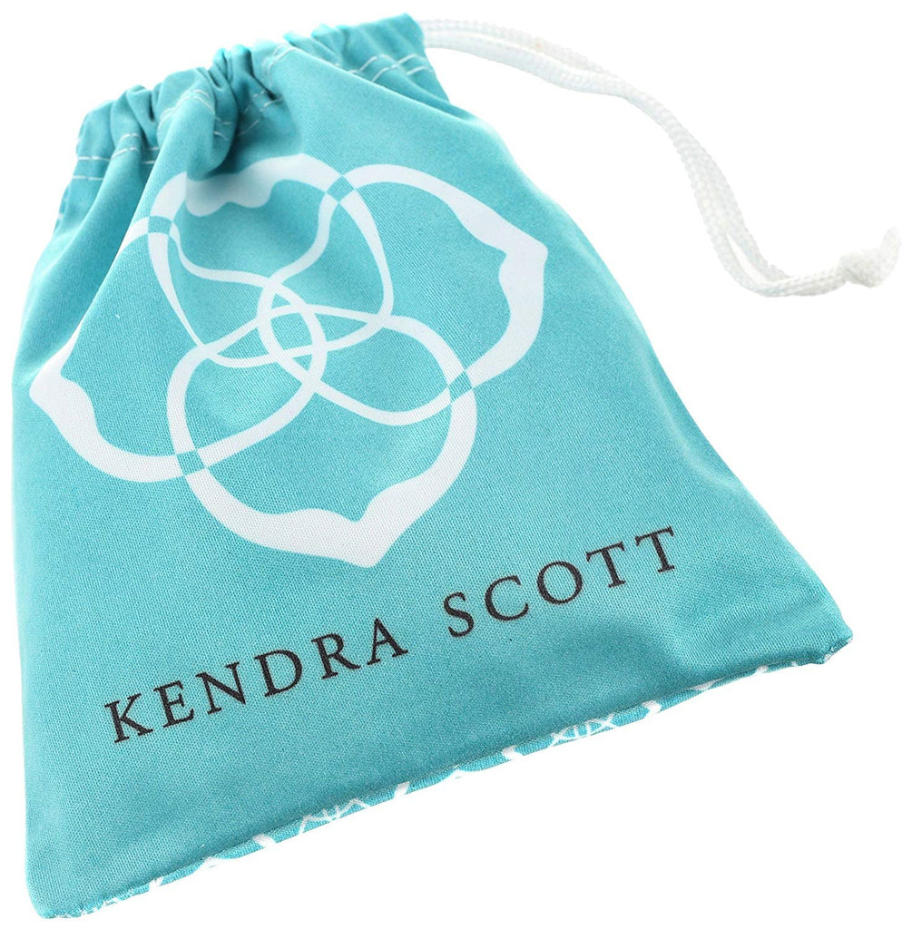 Kendra Scott Glam Rocks Elisa Gunmetal Drusy Pendant Necklace