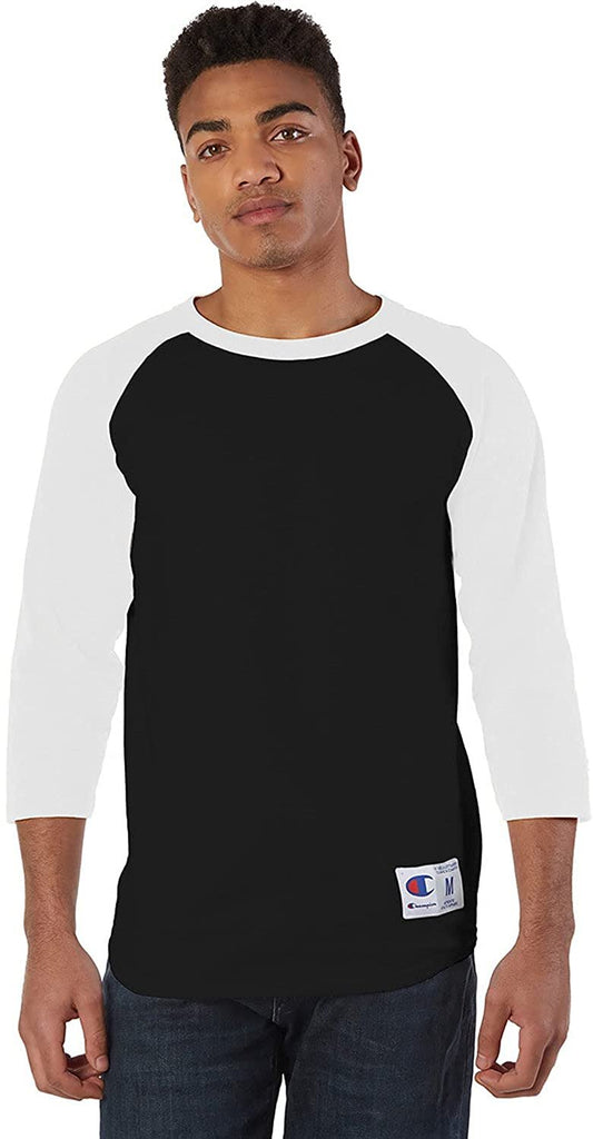 Champion Men's Raglan Baseball T-Shirt