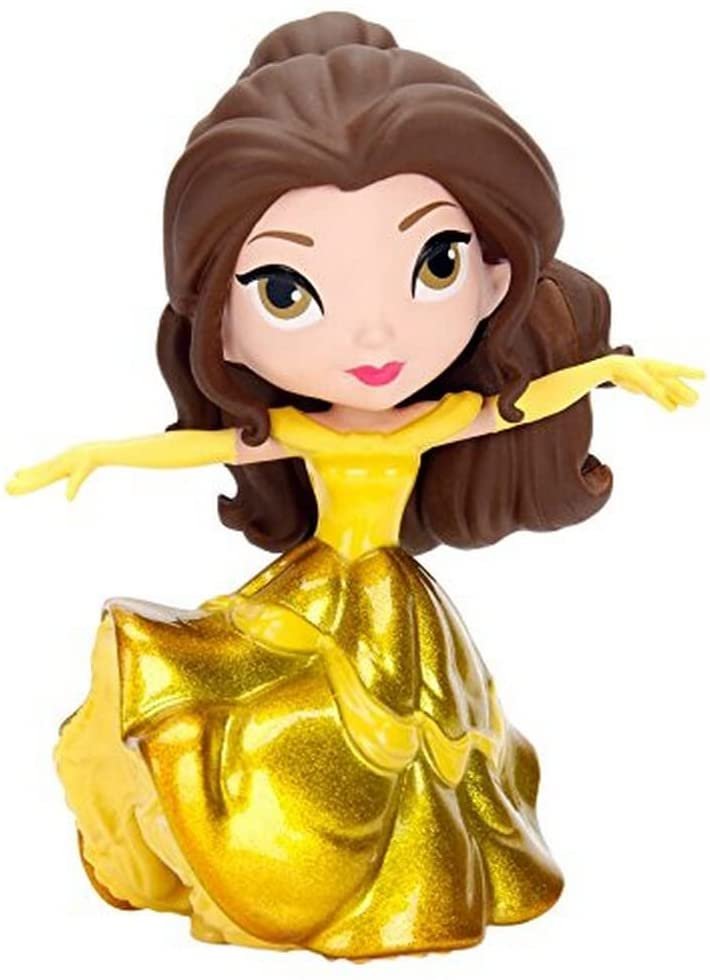 Jada Toys Metals Disney Princess Belle Gold Gown Collectible Toy Figure