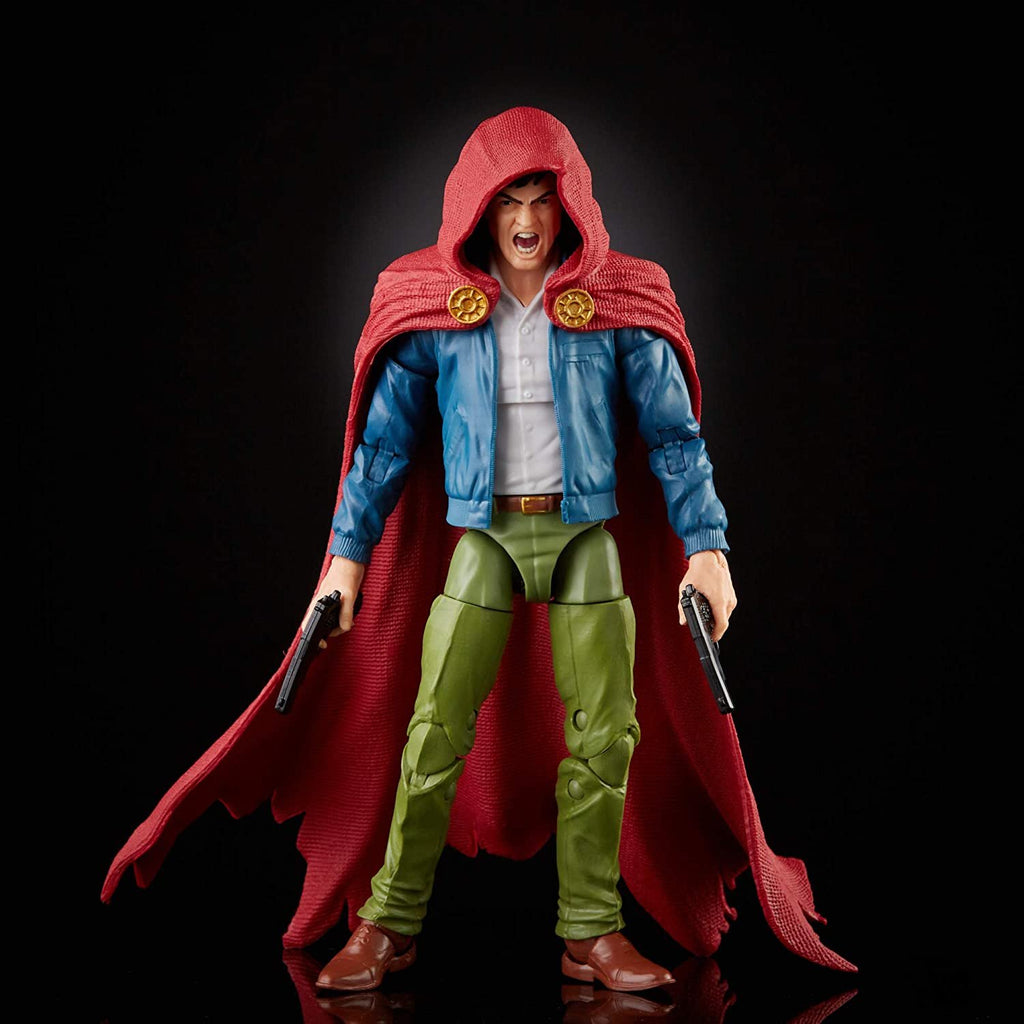 Marvel Hasbro Legends Series 6-inch Collectible Action The Hood Figure, Includes 4 Accessories and 1 Build-A-Figure Part