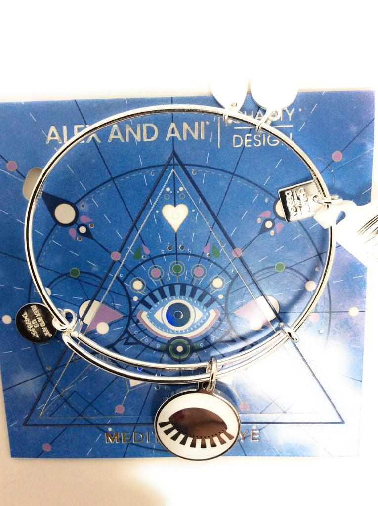 Alex and Ani Womens Charity by Design Meditating Eye Color Infusion Bangle