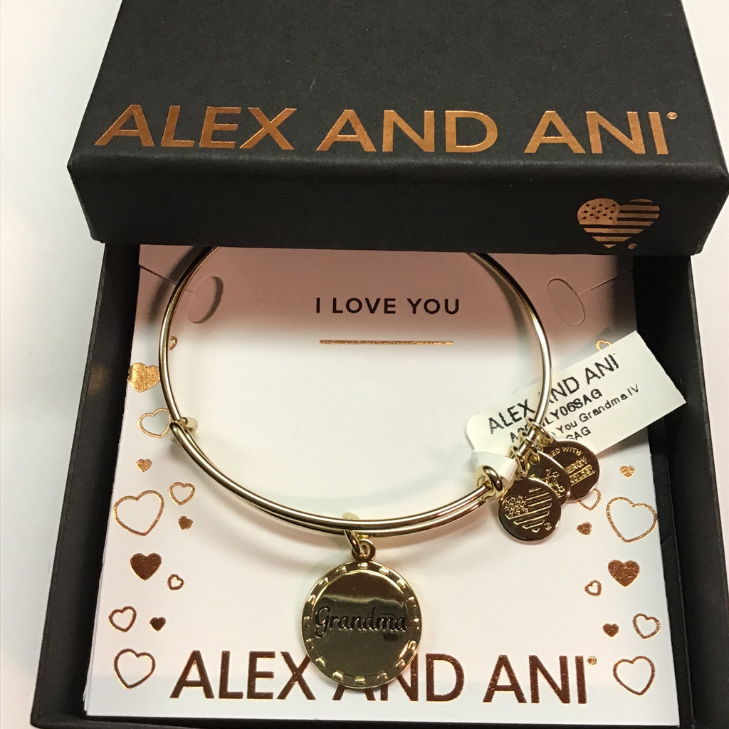 Alex and Ani Because I Love You Grandma IV EWB, SAG