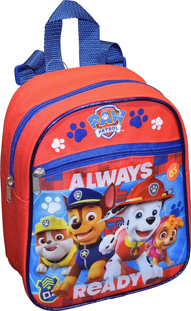 Nickelodeon Paw Patrol Boy's 10" Mini Backpack With 3D Artworks