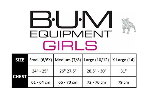 B.U.M. Equipment Girls Racerback Sports Bra, 4 Pack