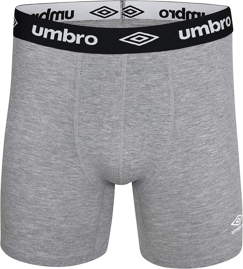 Umbro Mens Boxer Briefs Breathable Cotton Underwear for Men - 6 Pack Cotton  Stretch Mens Underwear