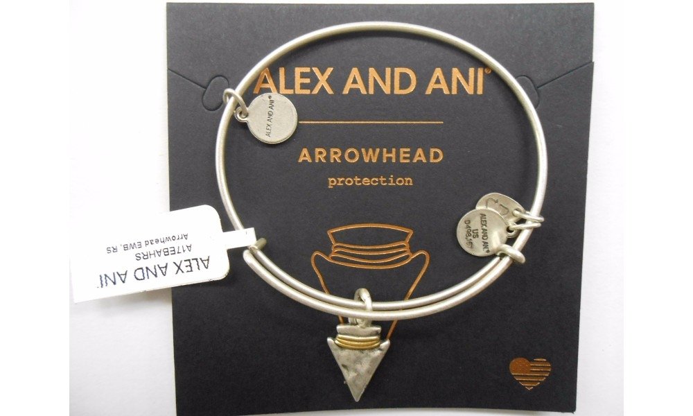 Alex and Ani Womens Arrowhead Bangle