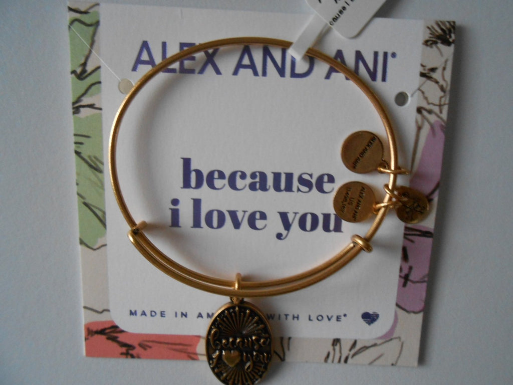 Alex and Ani Because I Love You Rafaelian Bangle Bracelet