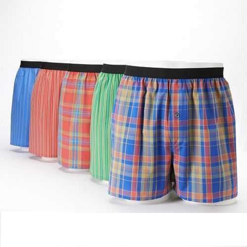 Fruit of the Loom Men's 5-Pack Boxers Signature (Medium (32-34)