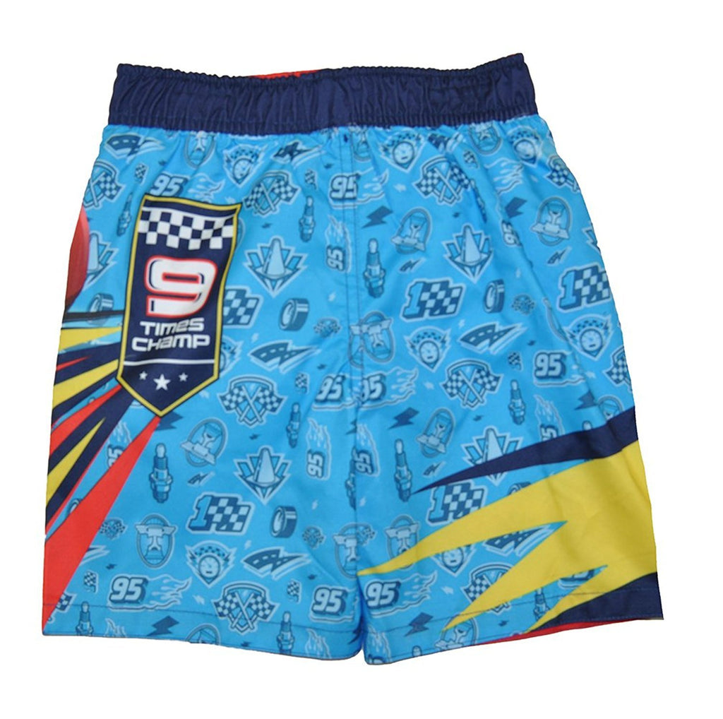 Cars Little Boys Toddler Character Print Swim Short