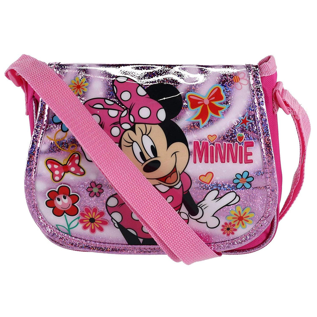 Disney Girl's Minnie Mouse Shoulder Crossbody Bag
