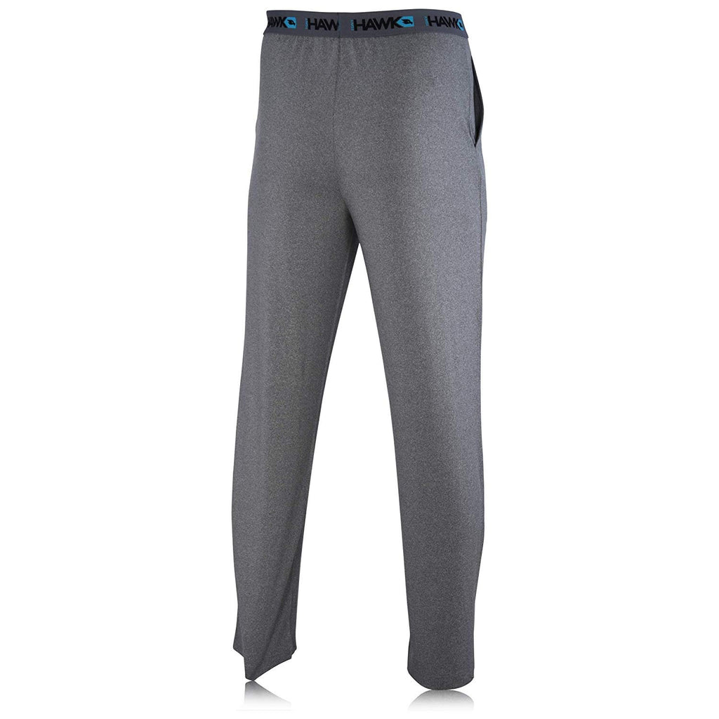 Tony Hawk Mens Lounge Pants - Pockets Super Soft Jersey Spandex/Polyester Blend Pajamas Birdman Navy