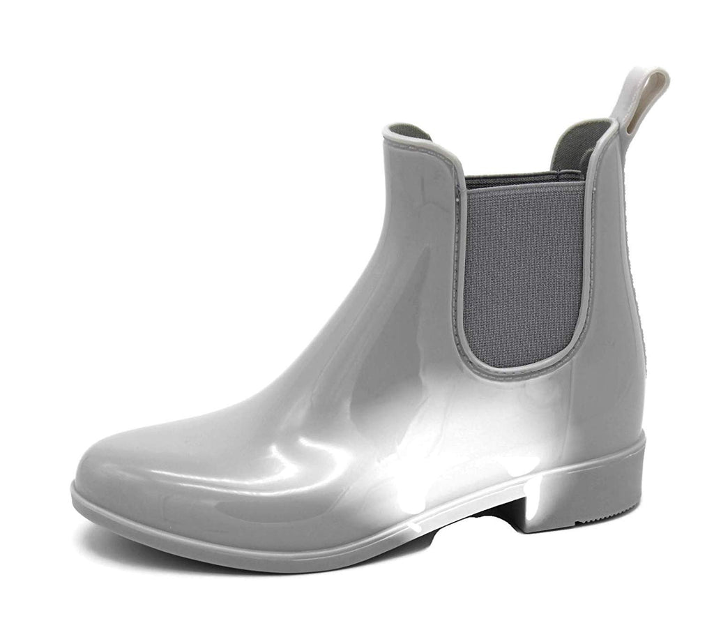 Storm Kidz Girls Booties Rainboots - Chelsea Boots Kids Little Kid/Big Kid Waterproof with Handle