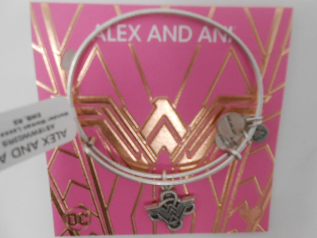 Alex and Ani Womens Wonder Woman Lasso Knot Bangle Bracelet