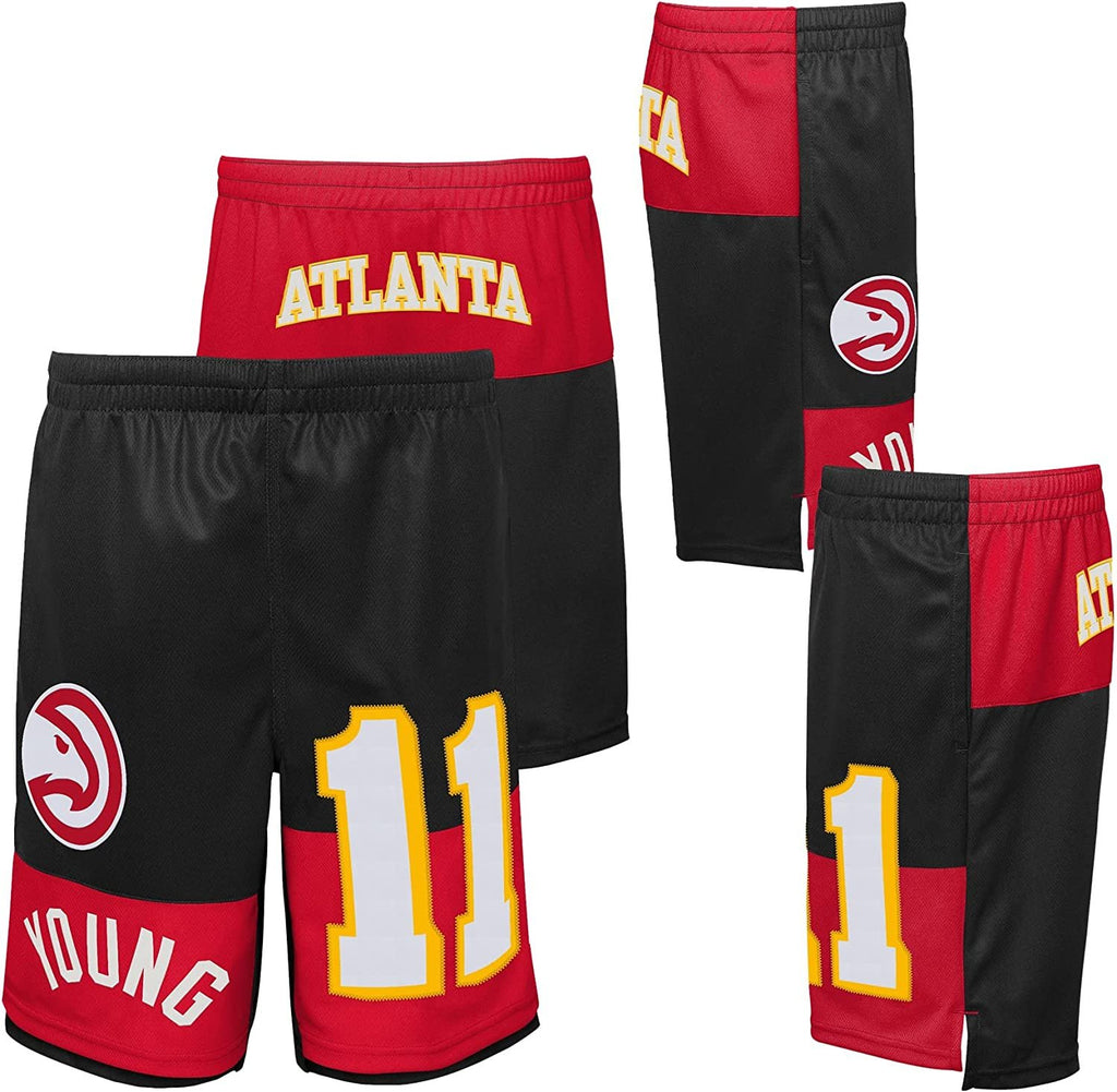 Outerstuff Trae Young #11 Pandamonium Name & Number Shorts - Youth Boys (8-20)