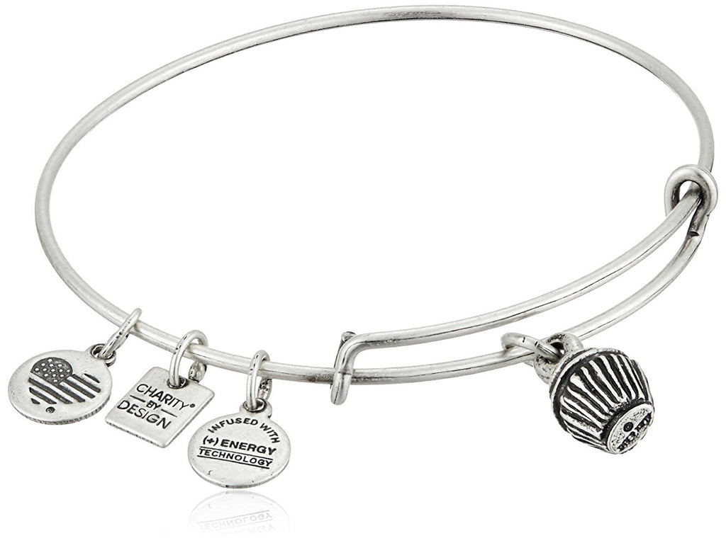 Alex and Ani Charity by Design Cupcake Bangle Bracelet