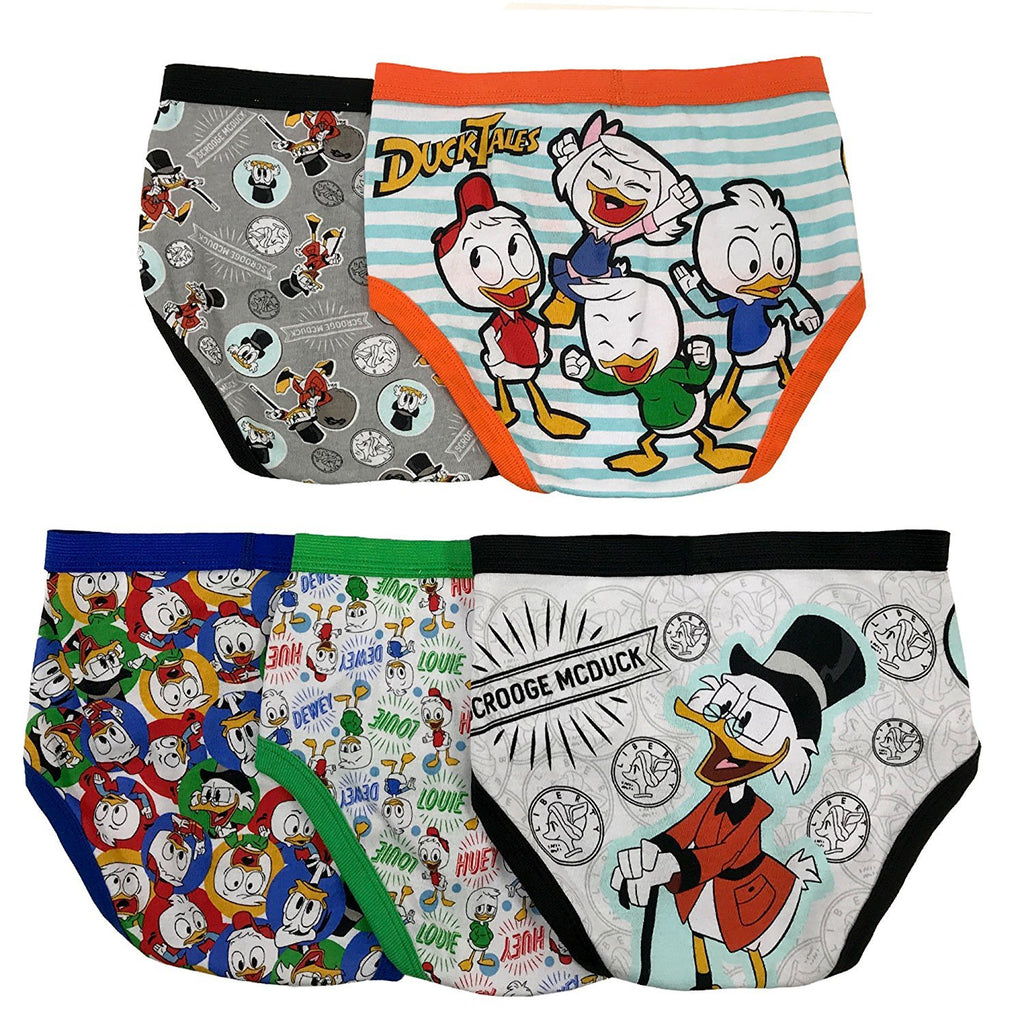 Disney Big Boys' Duck Tales 5-Pack Underwear Briefs