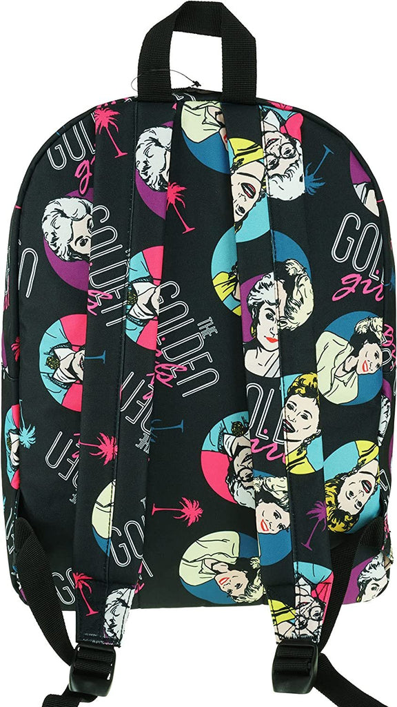 KBNL Golden Girls Sitcom Series All Over Print Sublimated Backpack - 64969, Black