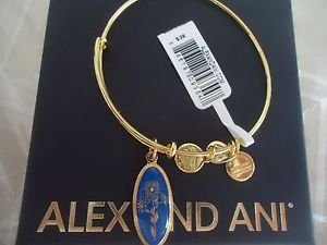 Alex and Ani Star of Mystery Aster Expandable Wire Bangle Bracelet