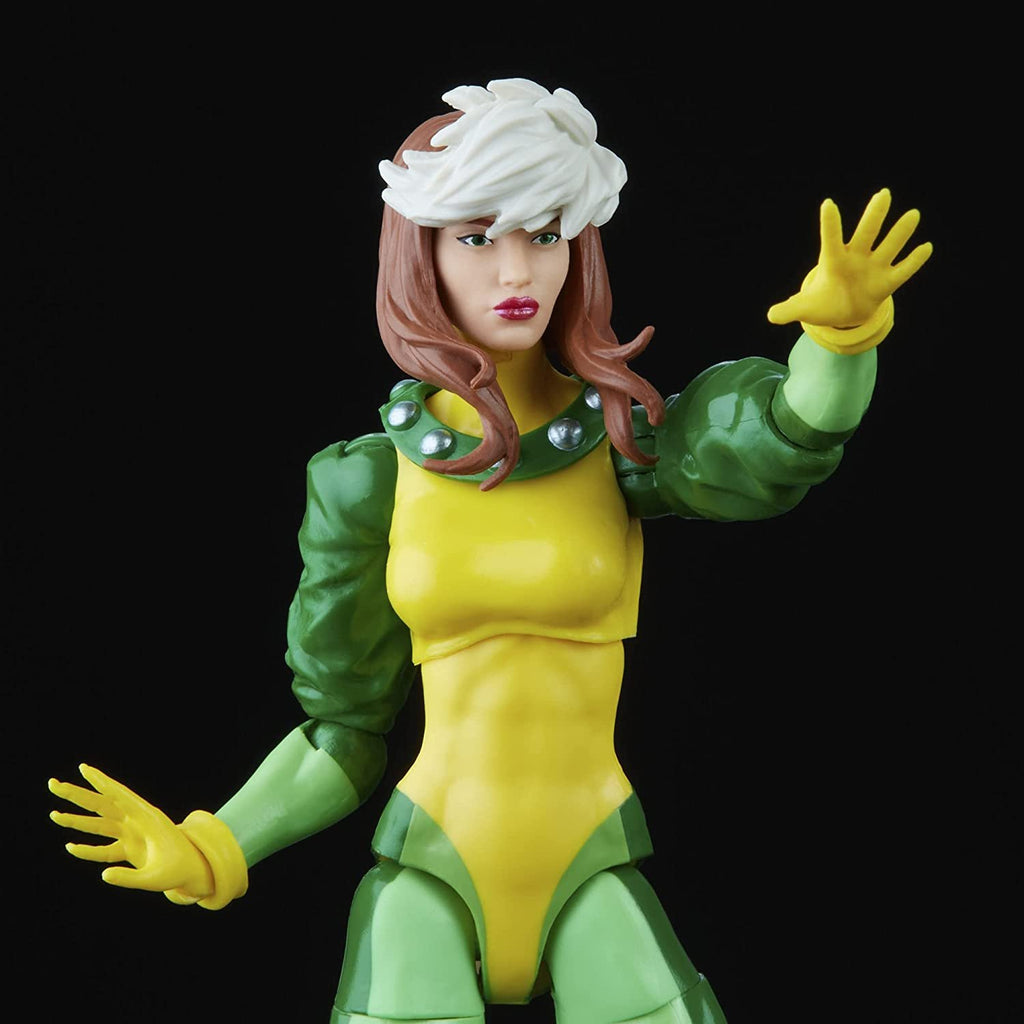 Hasbro Marvel Legends Series 6-inch Scale Action Figure Toy Marvel's Rogue Premium Design, 1 Figure, 2 Accessories, and 1 Build-A-Figure Part