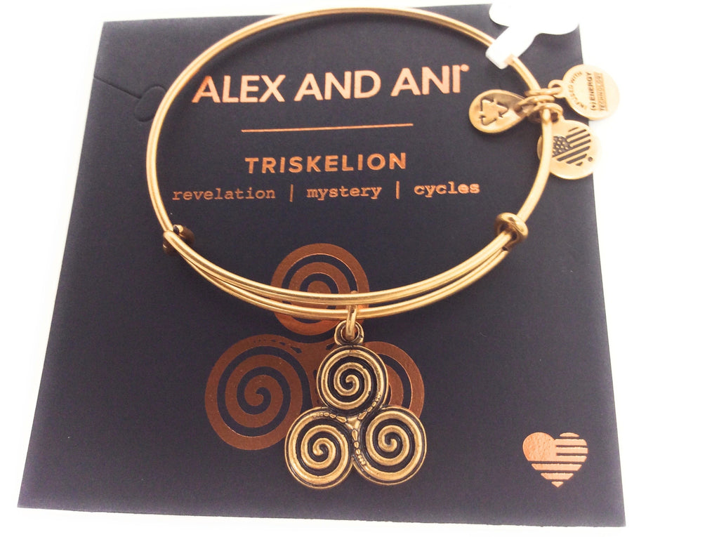 Alex and Ani Womens Triskelion Bangle