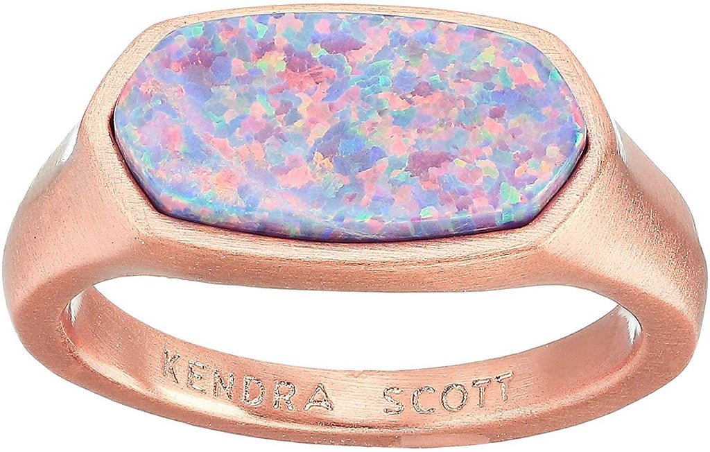 Kendra Scott Mel Ring Rose Gold/Lavender Opal 7