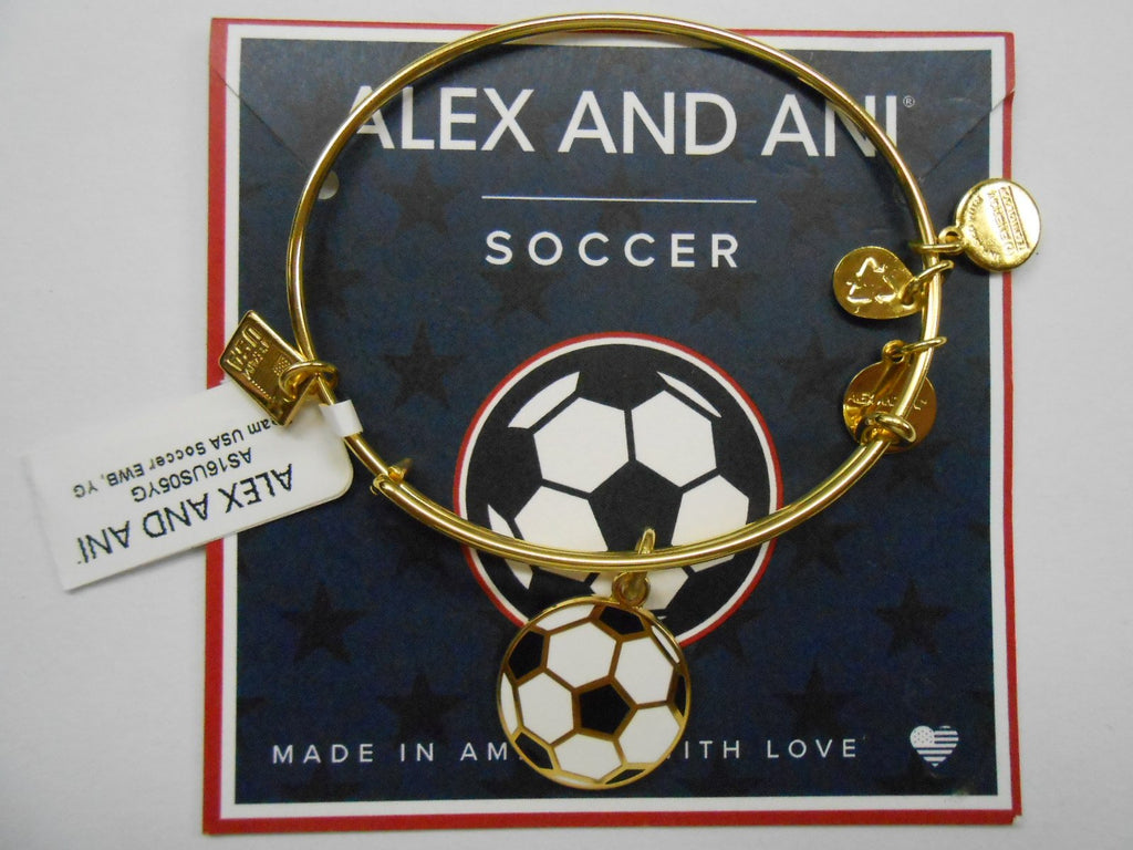 Alex and Ani Team USA Soccer Expandable Bangle Bracelet