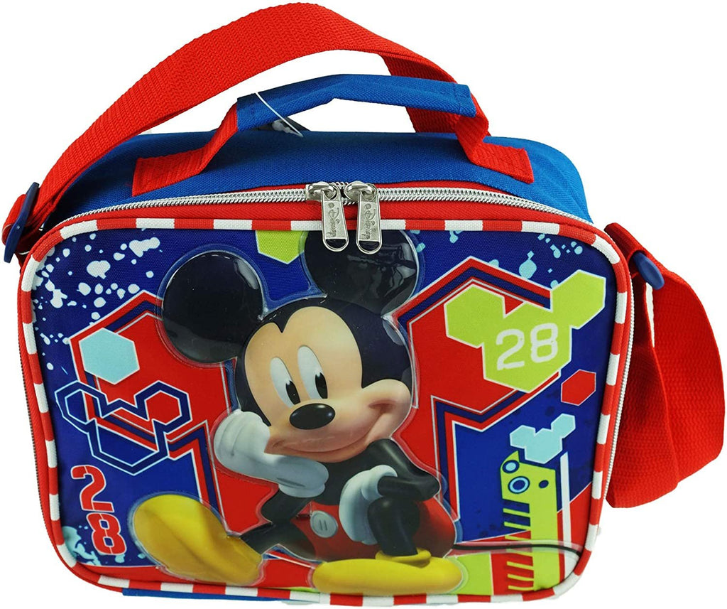 Mickey Mouse Insulated Lunch Bag with Adjustable Shoulder Straps - M28 - A17339