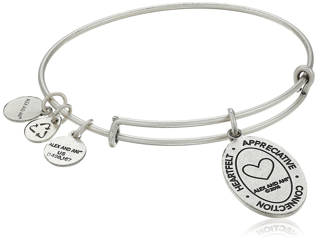 Alex and Ani Because I Love You Rafaelian Bangle Bracelet