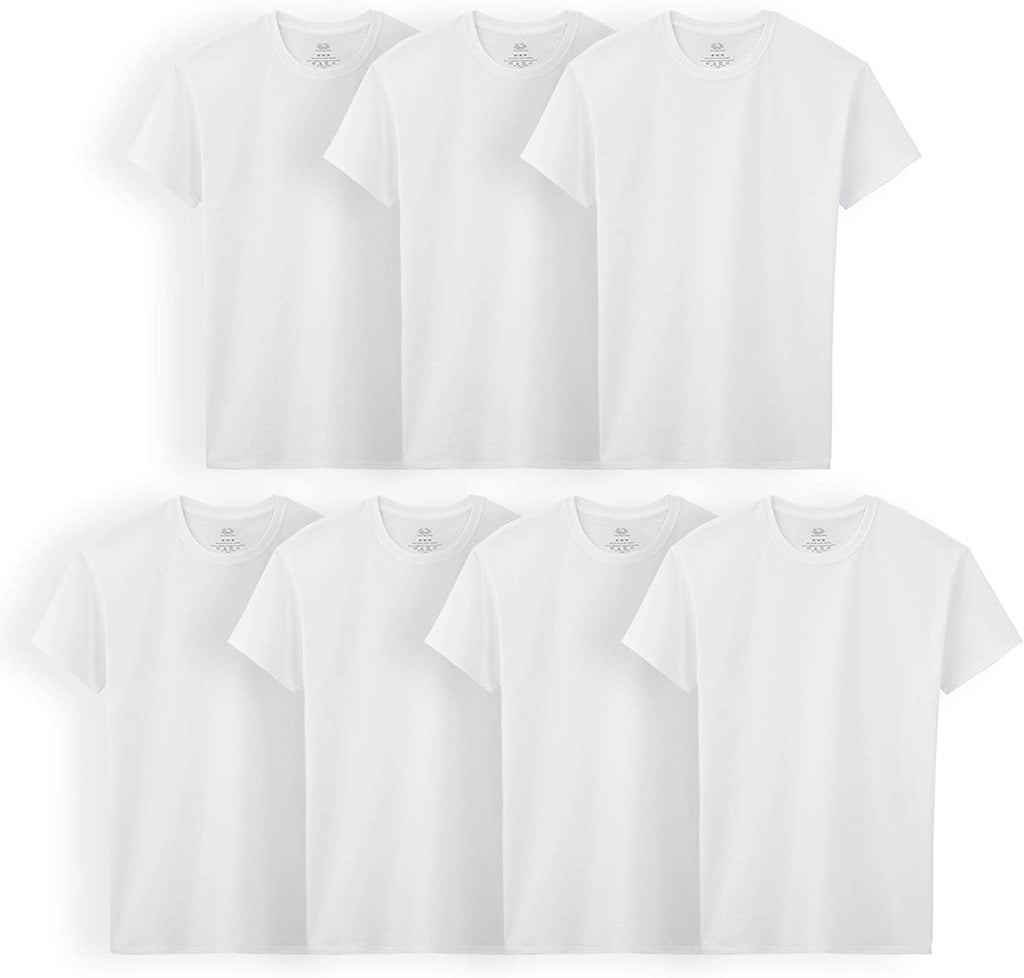 Fruit of the Loom Boys' Cotton White T Shirt