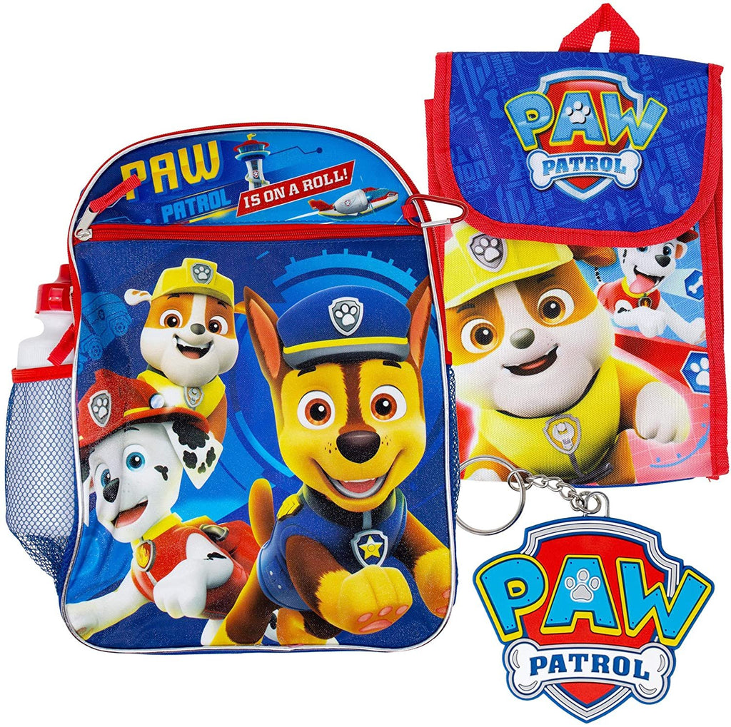 Paw Patrol 5 PC Backpack Set