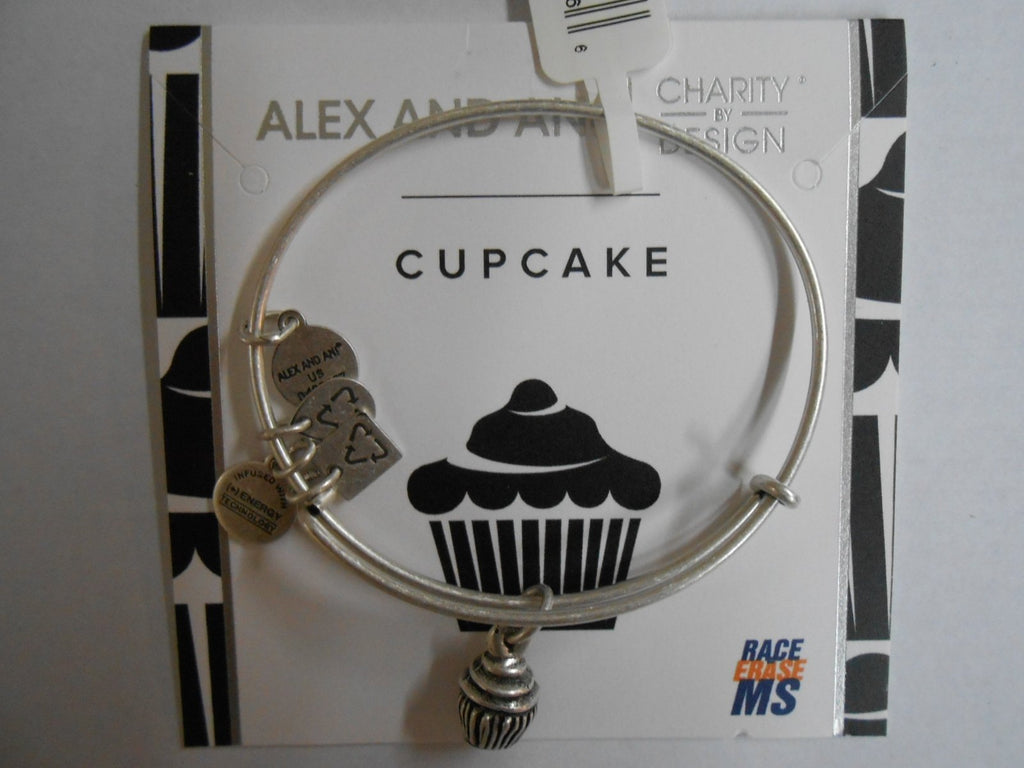 Alex and Ani Charity by Design Cupcake Bangle Bracelet