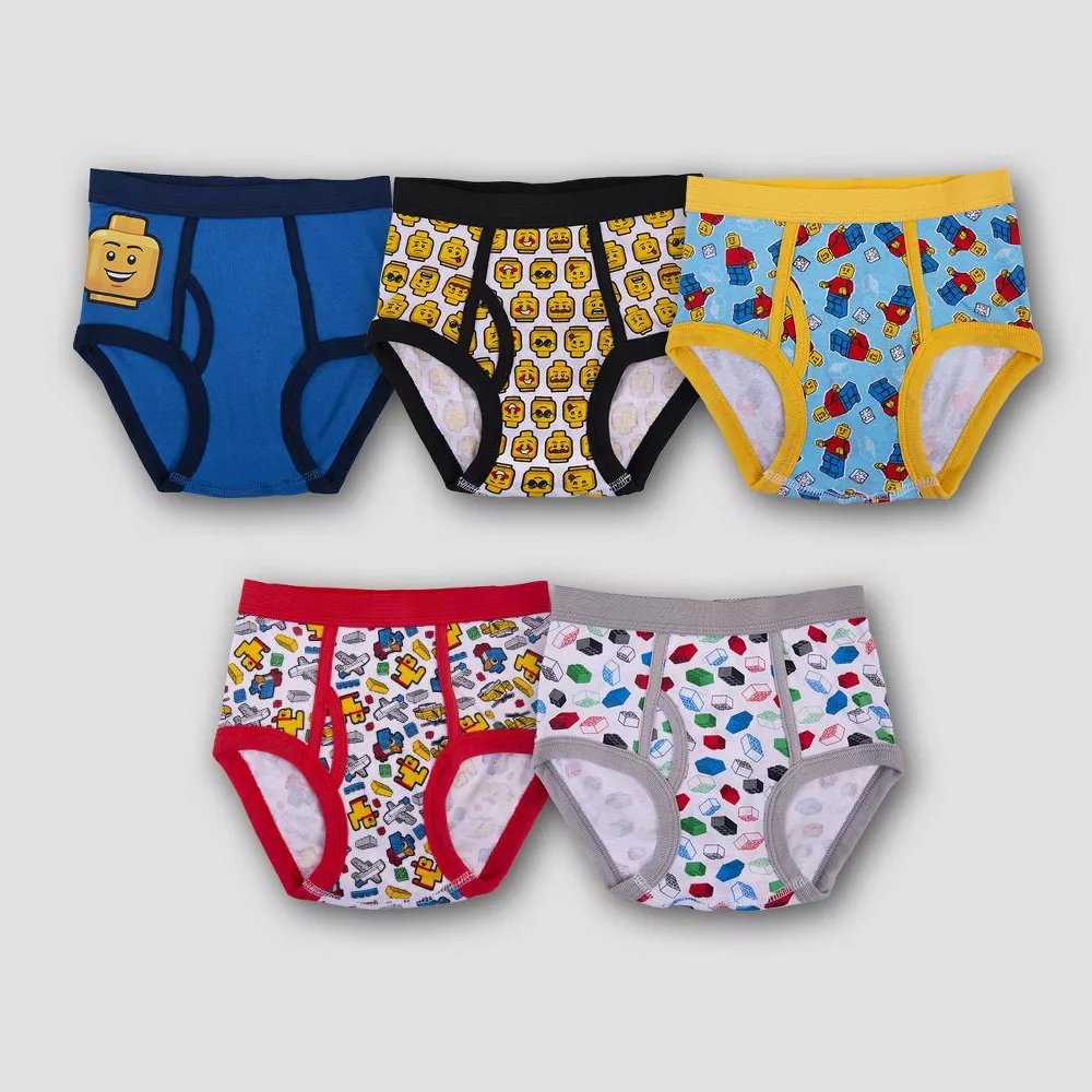 Boys' LEGO Core Classic 5pk Underwear Briefs