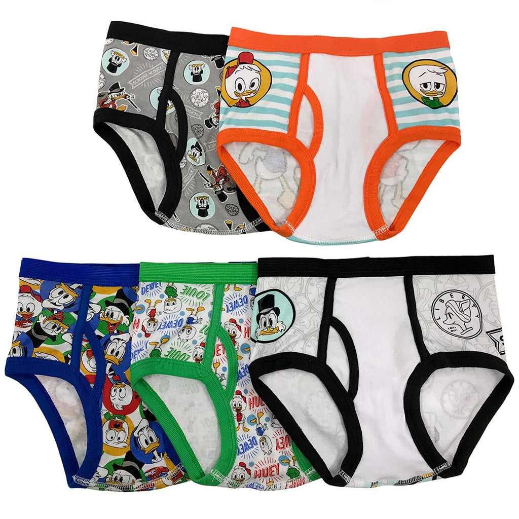 Disney Big Boys' Duck Tales 5-Pack Underwear Briefs