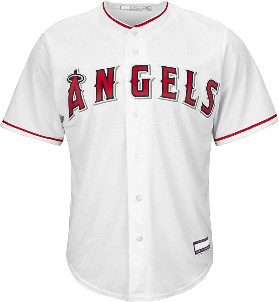 Outerstuff Mike Trout Los Angeles Angels MLB Toddler 2-4 Player Jersey (White Home, Toddler 4T)