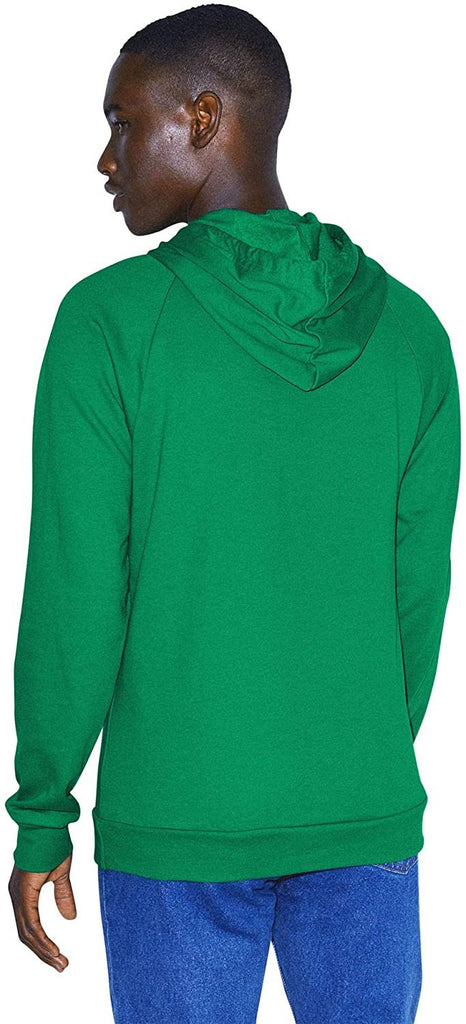 American Apparel Men's California Fleece Long Sleeve Pullover Hoodie