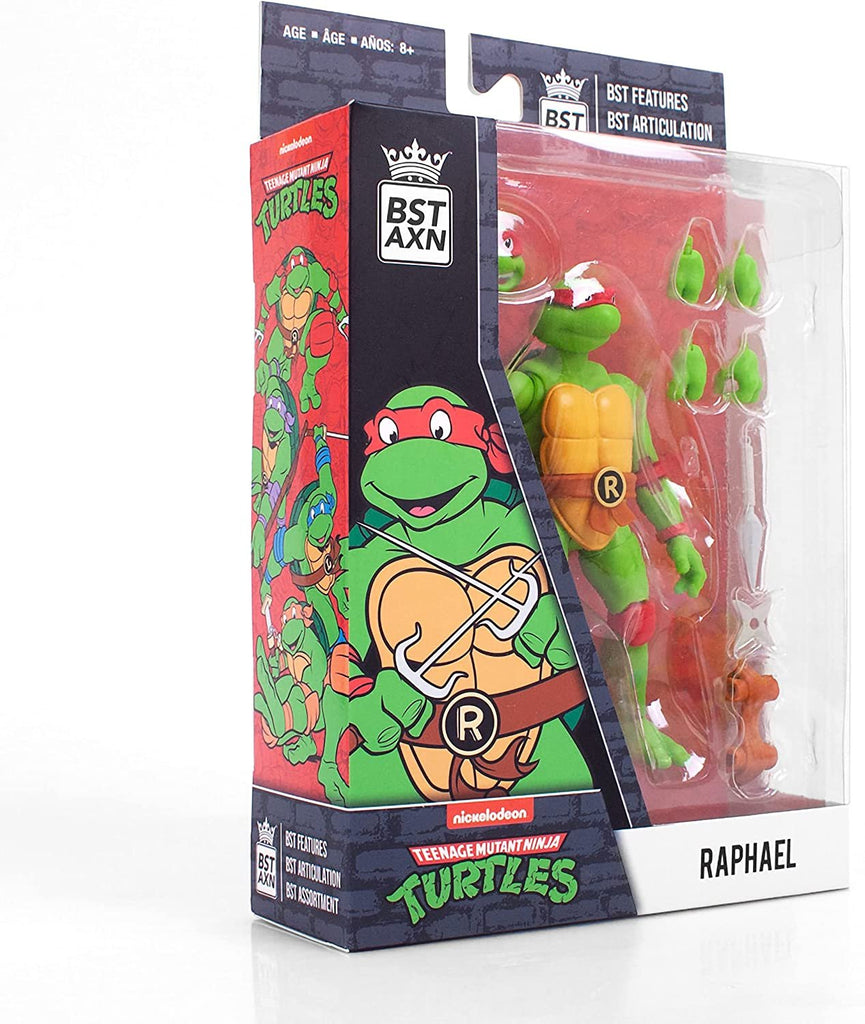 Loyal Subjects - BST AXN Teenage Mutant Ninja Turtles Raphael 5 Action Figure (Net)