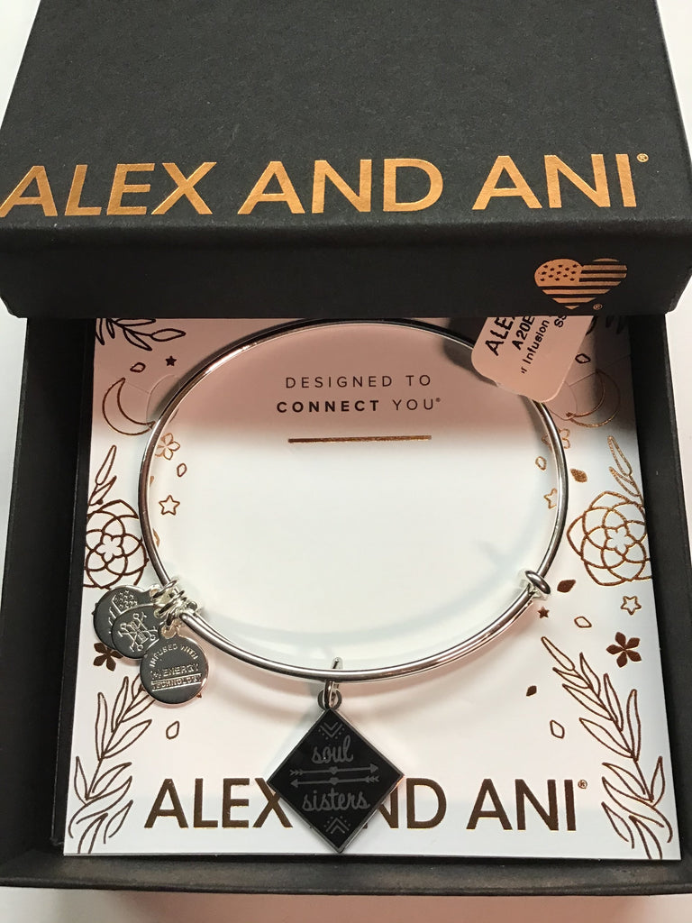 Alex and Ani Color Infusion Soul Sisters Bangle Bracelet